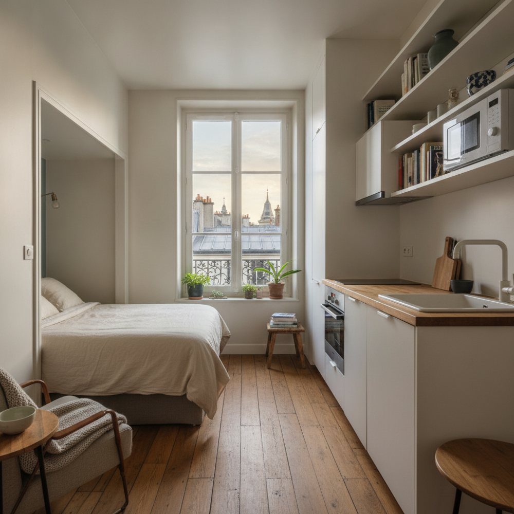 Studio — investissement locatif — Paris 11e